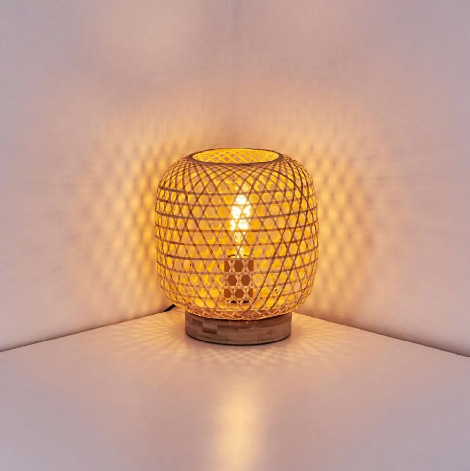 Lampe De Table Batumi Brun, 1 Lumiere