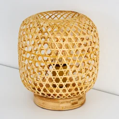Lampe De Table Batumi Brun, 1 Lumiere
