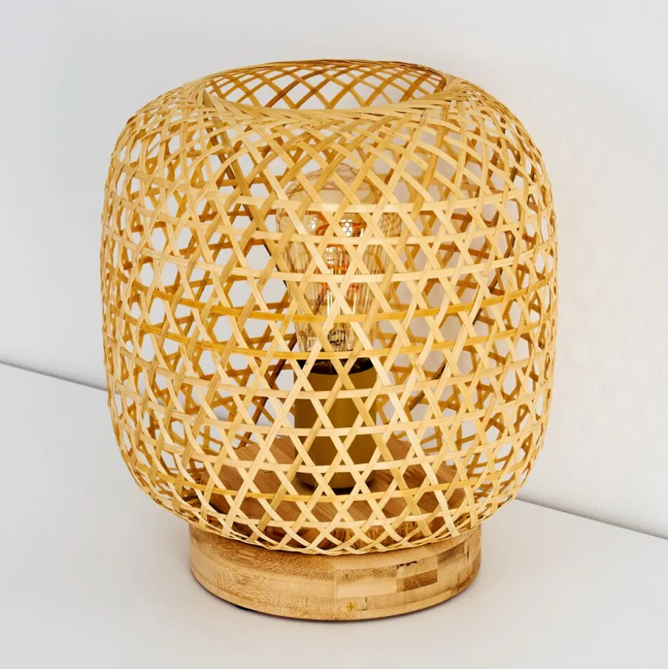 Lampe De Table Batumi Brun, 1 Lumiere