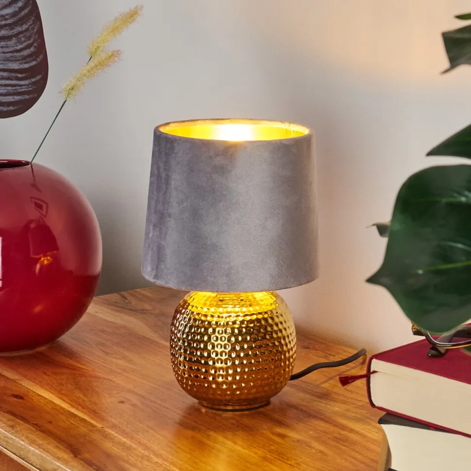 Lampe De Table Beddie Or, 1 Lumiere