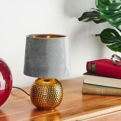Lampe De Table Beddie Or, 1 Lumiere