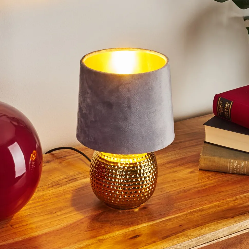 Lampe De Table Beddie Or, 1 Lumiere