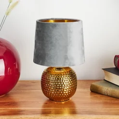 Lampe De Table Beddie Or, 1 Lumiere