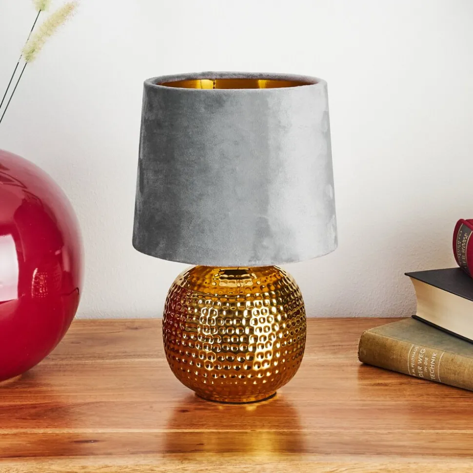 Lampe De Table Beddie Or, 1 Lumiere