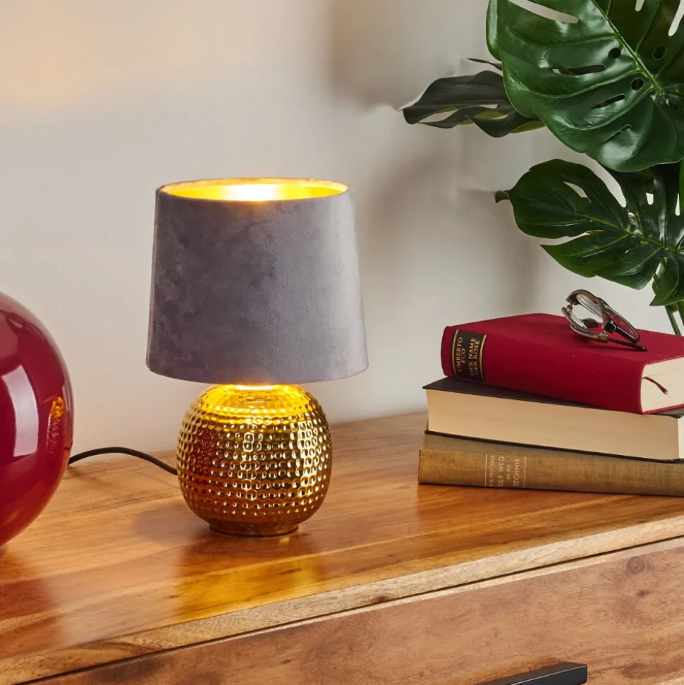 Lampe De Table Beddie Or, 1 Lumiere