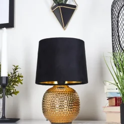 Lampe De Table Beddie Or, 1 Lumiere