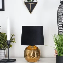 Lampe De Table Beddie Or, 1 Lumiere
