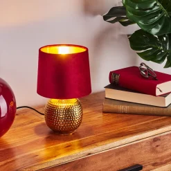 Lampe De Table Beddie Or, 1 Lumiere