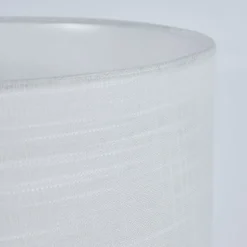 Lampe De Table Beteta Blanc, 2 Lumieres