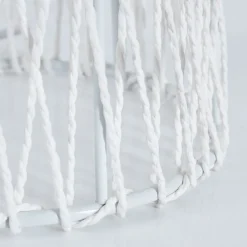 Lampe De Table Beteta Blanc, 2 Lumieres