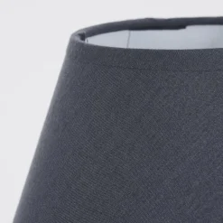 Lampe De Table Bodin Gris, 1 Lumiere