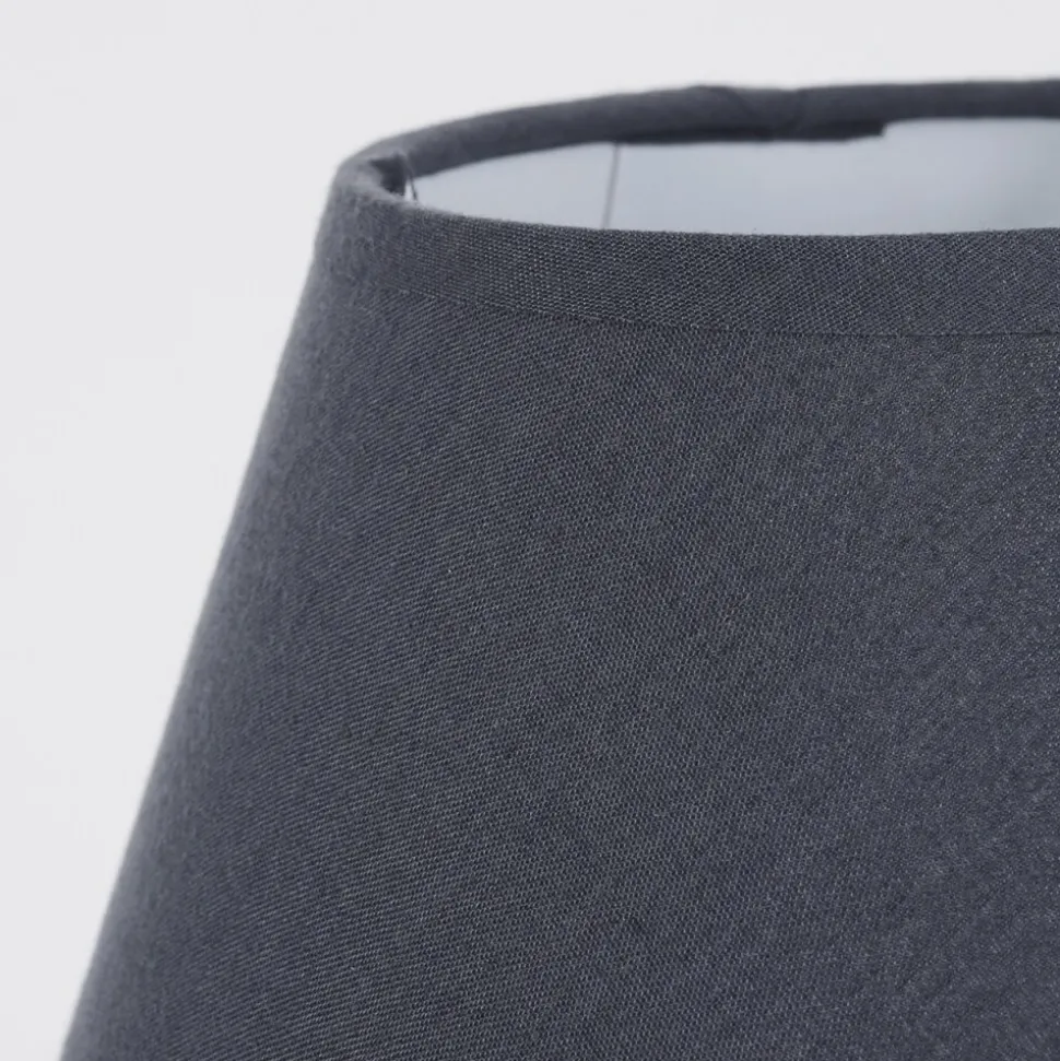 Lampe De Table Bodin Gris, 1 Lumiere