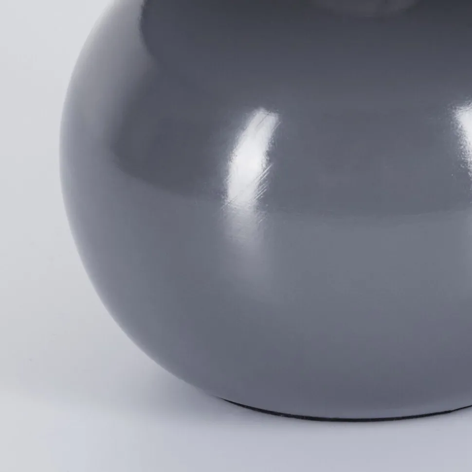 Lampe De Table Bodin Gris, 1 Lumiere