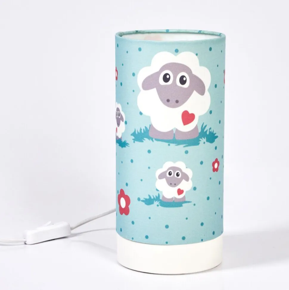Lampe De Table Brenets Led Blanc, 1 Lumiere
