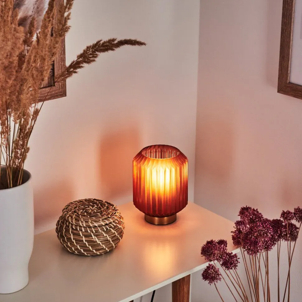 Lampe De Table Briel Laiton, 1 Lumiere