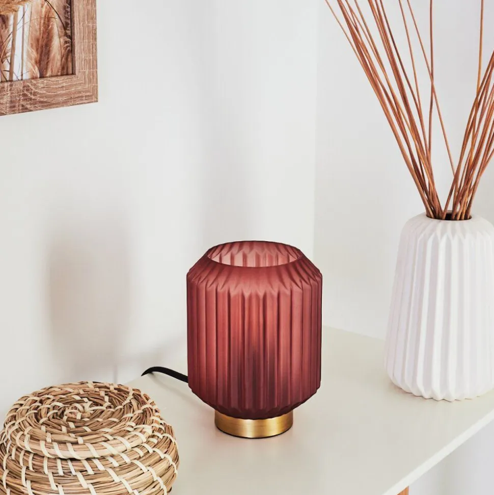 Lampe De Table Briel Laiton, 1 Lumiere