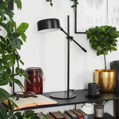 Lampe De Table Camori Noir, 1 Lumiere