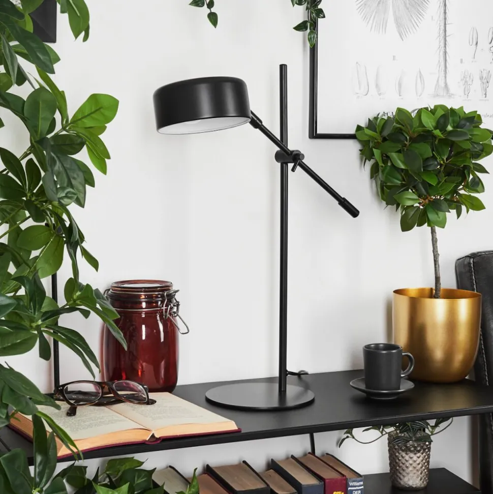 Lampe De Table Camori Noir, 1 Lumiere