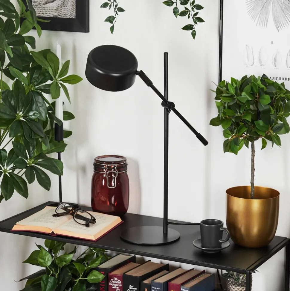 Lampe De Table Camori Noir, 1 Lumiere
