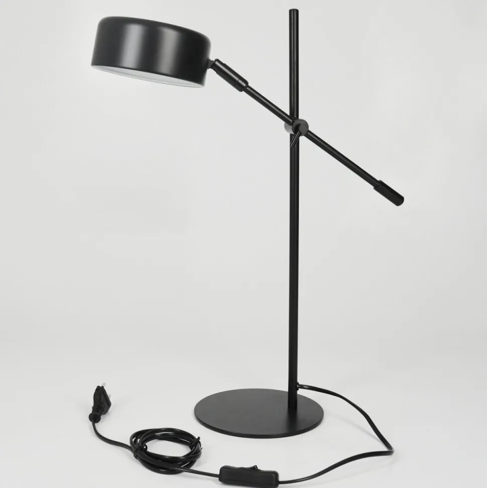 Lampe De Table Camori Noir, 1 Lumiere