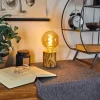 Lampe De Table Canard Ecru, Noir, 1 Lumiere