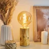 Lampe De Table Canedo Brun, 1 Lumiere