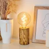 Lampe De Table Canedo Ecru, Noir, 1 Lumiere
