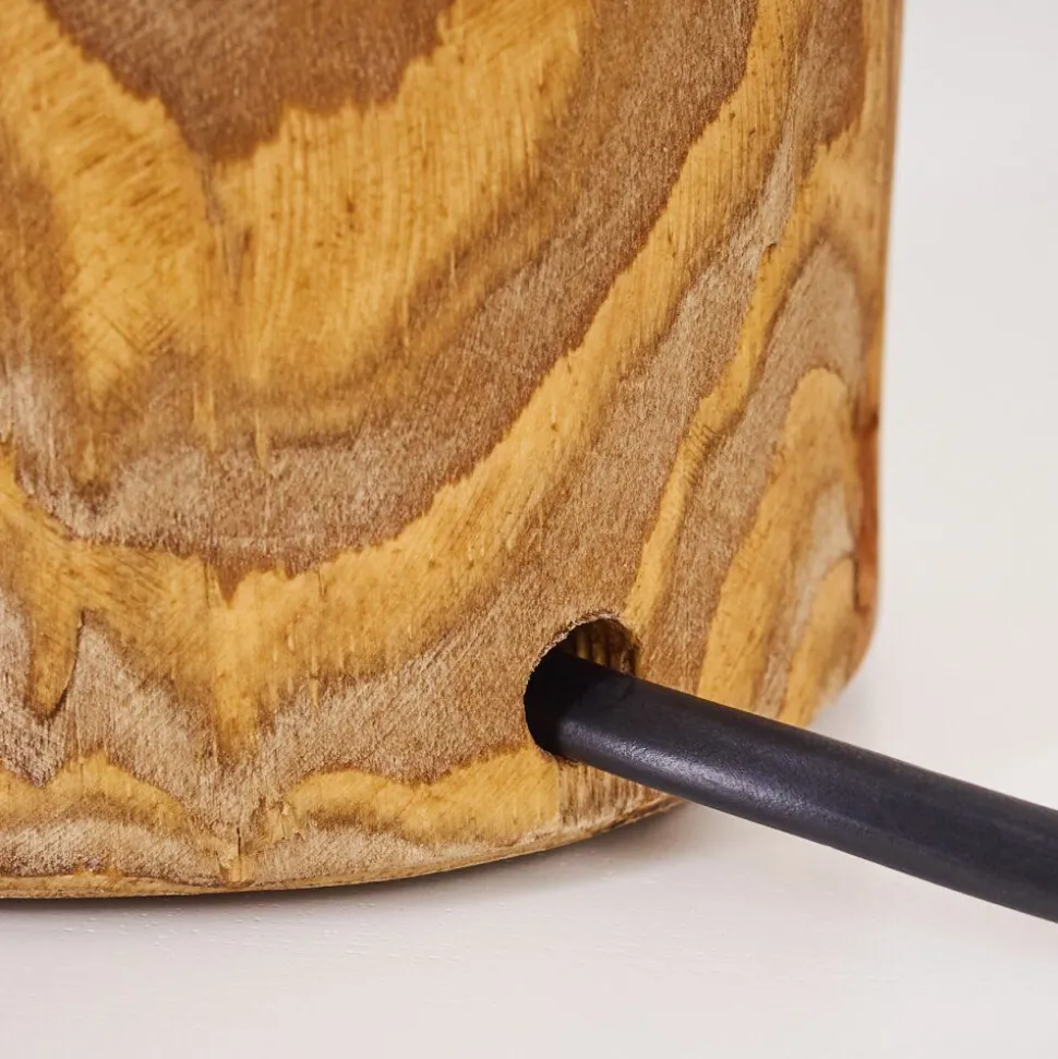 Lampe De Table Canedo Ecru, Noir, 1 Lumiere