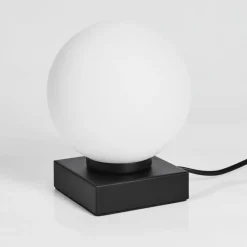 Lampe De Table Chamouscady Noir, 1 Lumiere