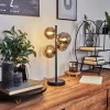 Lampe De Table Chehalis Led Noir, 4 Lumieres