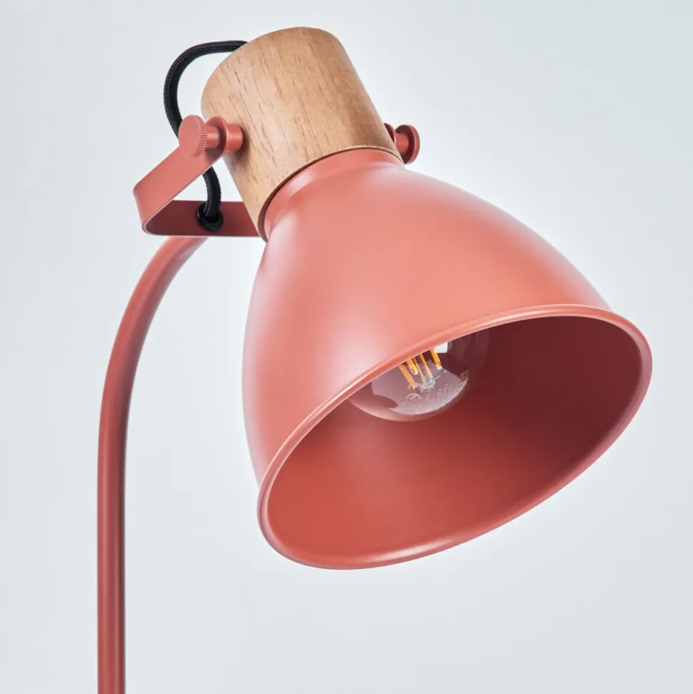 Lampe De Table Chipou Rouge, 1 Lumiere