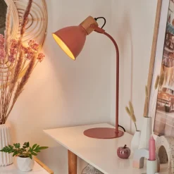 Lampe De Table Chipou Rouge, 1 Lumiere