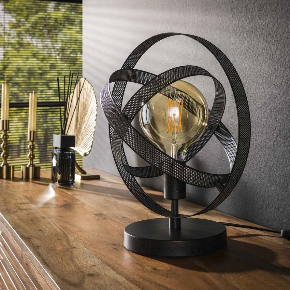 Lampe De Table Cosmos Anthracite, 1 Lumiere