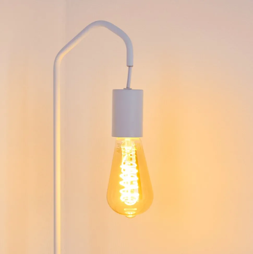 Lampe De Table Cuyama Blanc, 1 Lumiere