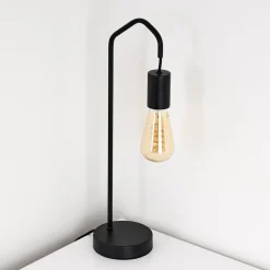 Lampe De Table Cuyama Noir, 1 Lumiere