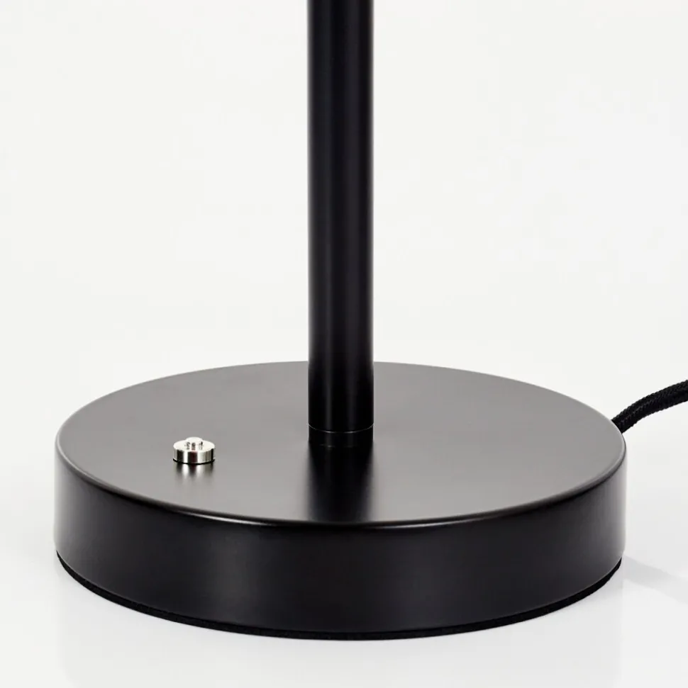 Lampe De Table Dalheim Led Noir, 1 Lumiere