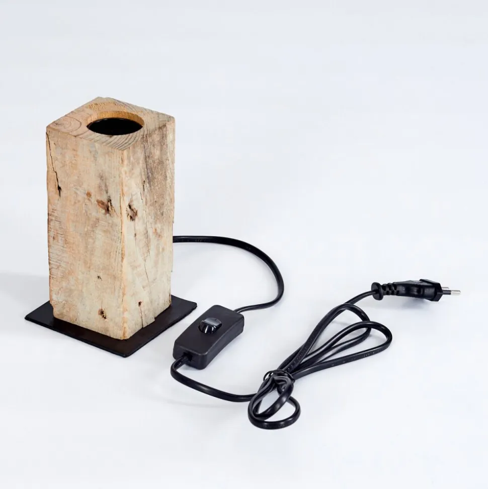 Lampe De Table Derville Ecru, Noir, 1 Lumiere