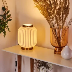 Lampe De Table Dyce Laiton, 1 Lumiere