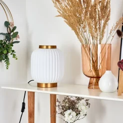Lampe De Table Dyce Laiton, 1 Lumiere