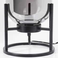 Lampe De Table Elvange Noir, 1 Lumiere