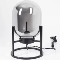 Lampe De Table Elvange Noir, 1 Lumiere