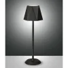 Lampe De Table Fabas-Luce Katy Led Noir, 1 Lumiere