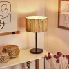 Lampe De Table Fleuriot Noir, 1 Lumiere