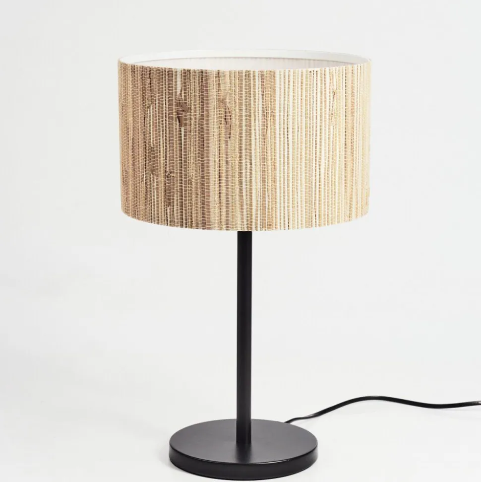 Lampe De Table Fleuriot Noir, 1 Lumiere