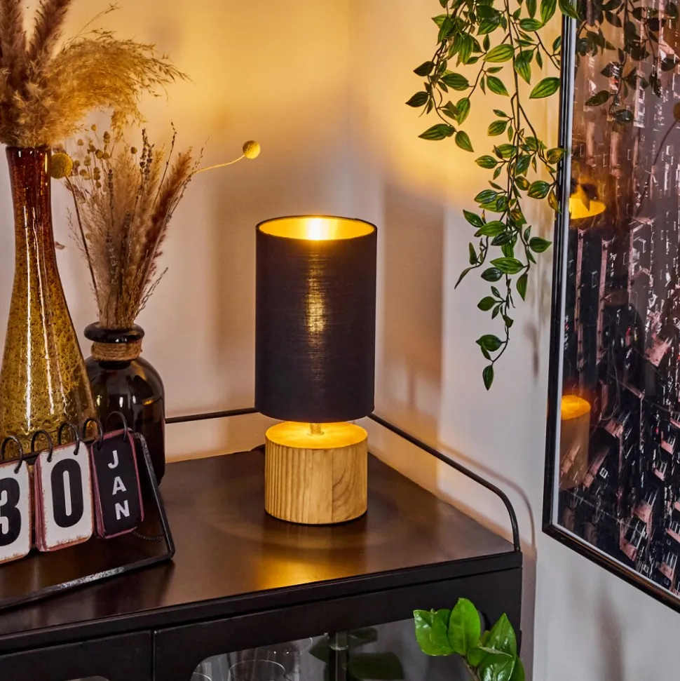 Lampe De Table Geneva Ecru, 1 Lumiere
