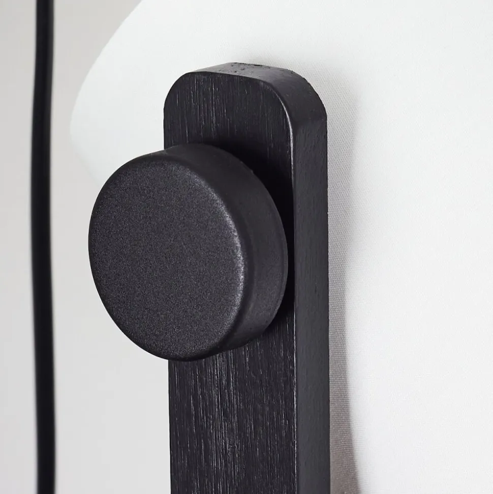 Lampe De Table Gibralter Noir, 1 Lumiere