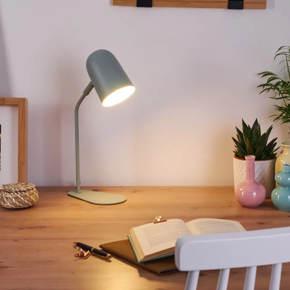 Lampe De Table Gilsbro Vert, 1 Lumiere