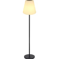 Lampe De Table Globo Solar Led Noir, 2 Lumieres, Telecommandes, Changeur De Couleurs