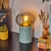 Lampe De Table Godrie Bleu, 1 Lumiere