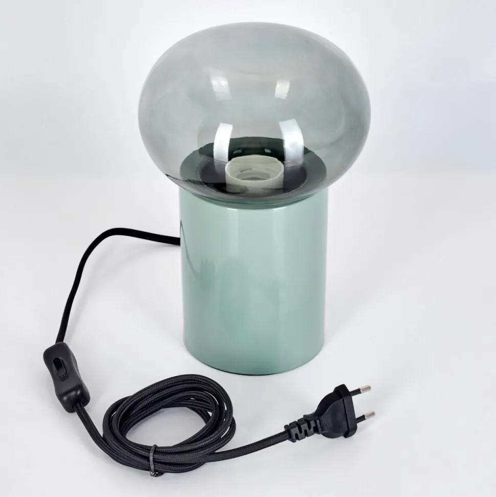 Lampe De Table Godrie Bleu, 1 Lumiere